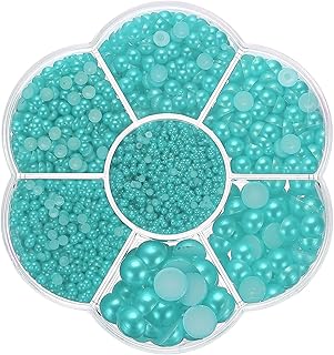 PATIKIL 5645Pcs Perles à Dos Plat pour L