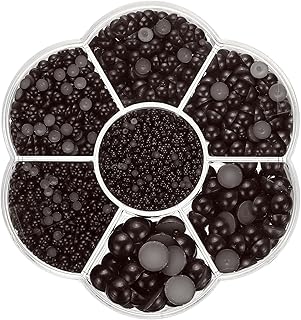 PATIKIL 5645Pcs Perles de Perles à Dos Plat pour L