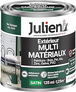 Peinture extérieure : les meilleures couleurs pour chaque saison Julien Peinture Multi-Matériaux Satin en phase Aqu