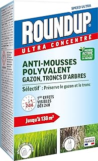 ROUNDUP RMOUSS250 Anti-mousses Concentré Gazon et Troncs d