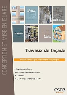 Travaux de façade: Prescriptions techniques et recommandations pratiques. Prévention des salissures - Nettoyage et décapage des matériaux - Ravalement - Enduits sur supports neufs et anciens