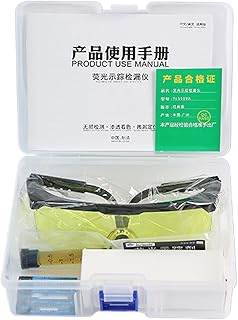 Refrigerant Leak Detector, Portable UV Light AC Leak Detection Tool, 5.91 inches Easy Air Conditioner Repair Solution for Vehicle, Home, RV, and Basement Cooling Systems