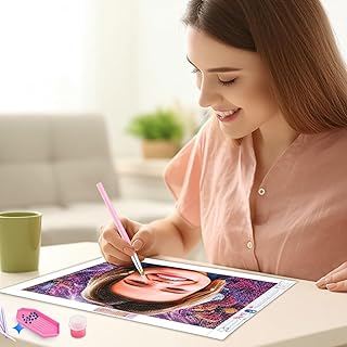 Décoration murale : idées créatives pour personnaliser vos espaces Dr Custom 5D Diamond Painting Kit - Personnalisez